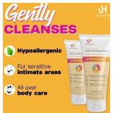 New 6pc Case of vH Essentials Daily Feminine Wash - Fragrance Free, Hypoallergenic w/ Tea Tree Oil & Prebiotic - For Ph Balance, Intimate Odor Block, Vaginal Health - Gentle Formula Body Care - 6 Fl O