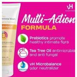 New 6pc Case of vH Essentials Daily Feminine Wash - Fragrance Free, Hypoallergenic w/ Tea Tree Oil & Prebiotic - For Ph Balance, Intimate Odor Block, Vaginal Health - Gentle Formula Body Care - 6 Fl O