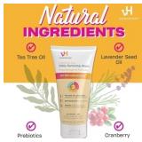 New 6pc Case of vH Essentials Daily Feminine Wash - Fragrance Free, Hypoallergenic w/ Tea Tree Oil & Prebiotic - For Ph Balance, Intimate Odor Block, Vaginal Health - Gentle Formula Body Care - 6 Fl O