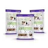 Box of 12 DOGGIE TREAT BAGS - Pet Greens Soft Chews Lamb Dog Treats