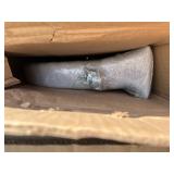 *Great GATE CODE PAD* 64" In-Ground Steel Gooseneck Pedestal