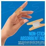 ASO BANDAGES Flex Fabric Bandages - Flexible Fabric Adhesive for Finger Care & Wound Protection