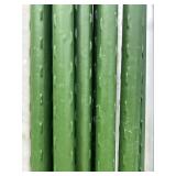 Bundle of 12 5’ Green Garden Stakes
