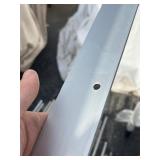 NGP (National Guard) 139 Stainless Steel Overlapping Solid Metal Astragal 3/4″ x 2” x 6’