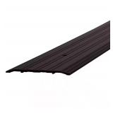 5 in. x 1/4 in. x 72 in. Bronze Aluminum Commercial Flat-Profile Threshold