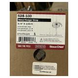 3/4 in. x 100 ft. 28-Gauge Galvanized Pipe Hanger Strap (2-Pack)