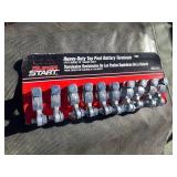 Pack of 10 SuperStart Heavy-Duty Top Post Battery Terminals
