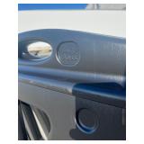 SmartSign Custom BigBoss Sidewalk Sign/A-Frame Sandwich Board for 36 x 24 inch signs, sign inserts sold separately, Thermoplastic, Black frame only - Wheels included *retails $125* l