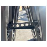 SmartSign Custom BigBoss Sidewalk Sign/A-Frame Sandwich Board for 36 x 24 inch signs, sign inserts sold separately, Thermoplastic, Black frame only - Wheels included *retails $125* l