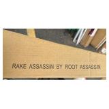 50 in. Aluminum Straight Shaft Handle 59 in. Rake Assassin Polycarbonate Rake