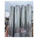 Bundle of 4 Metal Poles 6’ x 1”