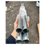 Bundle of 4 Metal Poles 6’ x 1”
