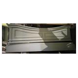 White/ Ivory Colored High Quality B743-56 KING/CALKING PANEL FOOTBOARD & Side Rails Only - no Head board