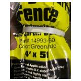 4’ x 50’ Green Mesh Fence