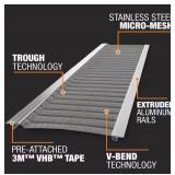 Bundle of 5 3 ft. L x 5.5 in. W Stainless Steel Micro-Mesh Gutter Guard