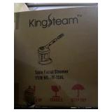 Kingsteam Tabletop Facial Steamer - Ozone Steamer with 360° Rotatable Arm - Professional Nano Ionic Facial Steamer for Deep Cleaning - Portable for Personal Care Use at Home or Salon