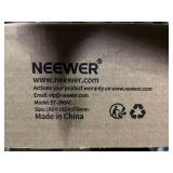 NEEWER 8.5ft/2.6m Air Cushioned Light Stand, Heavy Duty Metal Photography Tripod Stand with 1/4" to 3/8" Reversible Spigot, 3 Way Mounting Interface & Metal Locking Knobs, Max Load 5.5lb/2.5kg