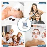 Kingsteam Tabletop Facial Steamer - Ozone Steamer with 360° Rotatable Arm - Professional Nano Ionic Facial Steamer for Deep Cleaning - Portable for Personal Care Use at Home or Salon