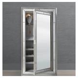 New Loren Jewelry Storage Mirror With Lock 82” x 48” retails for $2400 - Read Description Comes as a pictured