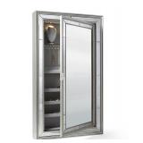 New Loren Jewelry Storage Mirror With Lock 82” x 48” retails for $2400 - Read Description Comes as a pictured