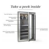 New Loren Jewelry Storage Mirror With Lock 82” x 48” retails for $2400 - Read Description Comes as a pictured