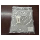 Womens Long Sleeve Shirts Slim Fit Stretch Crewneck Ribbed Tops Undershirt Tees Basic Tunic Large Grey