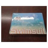 Girls Swimsuits Bathing Suit Bikini Set V Neck Twist Cross Swimwear with Cover Up Skirt for Teens 9-15T