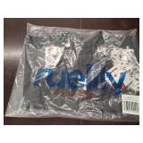 Hello Kitty Sanrio Girls Long Sleeve Shirt Overall Jumper Skirt Set for Toddler to Little Kids Size 4 Black And Hello Kitty