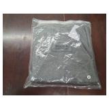 MANGOPOP 2 Piece Lounge Sets for Women Fold Over Flare Pants Long Sleeve Top V-Cut Flare Leggings Fall Pajamas Casual Outfits Size Small Grey