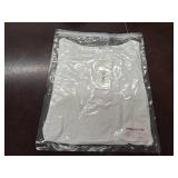 Womens Casual Long Sleeve Stretch Scoop Neck Basic Ribbed T-Shirt Slim Fit Casual Basic Tops Size Small White