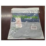 PRETTYGARDEN Womens Summer Tops 2025 Casual Ruffle Sleeve Pleated V Neck Shirts Dressy Swiss Dot T-Shirts Crochet Blouse Size 2XL Blue