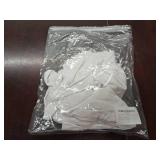 Womens Casual Long Sleeve Stretch Scoop Neck Basic Ribbed T-Shirt Slim Fit Casual Basic Tops Size XL White