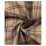 siliteelon Toddler Baby Boys Plaid Flannel Shirt Long Sleeve Button Down Shirts Size 6-12 Months