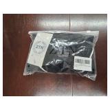 ZTN Mens Shirts Short Sleeve Casual Striped Summer Shirts Button Down Shirt for Men Beach Shirt Size Medium Black