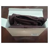 AFITNE Fleece Lined Pants Women Warm Winter Thermal Yoga Dress Pants Flare Leggings for Work Business Casual High Waist with Pockets 31" Brown S