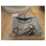 Cute Kids Hoodies for Girls Boys, Long Sleeve Hooded Sweatshirts with Panda Pattern, Pullover Hoodie with Zip Pocket Size 7-8