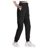 Buauty Lightweight Hiking Pants Women,Quick Dry Joggers Cargo Pants Casual Workout Travel Athletic Summer with Pockets XXL