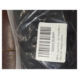 Women Summer T Shirt Casual Dress Crew Neck Wrap Ruched Bodycon Short Sleeve Party Club Mini Dresses(Black, XXL)