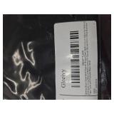 Womens Button Down Shirts Oversized Long Sleeve Shirt Loose Fit Casual Blouse Work Office Top with Pockets Size S Black