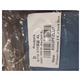 Prinbara Women 2 Piece Outfits Sweat Set 2024 Winter Oversized Sweatshirts Jogger Sweatpants Lounge Sets Fall Tracksuit Dark Blue X-Large