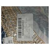 SimpleFun Summer Dresses for Women Beach Lace V-Neck Sundresses Casual Tropical Print Sleeveless Short Dress with Pockets Size L