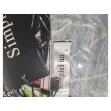 SimpleFun Summer Dresses for Women Beach Lace V-Neck Sundresses Casual Tropical Print Sleeveless Short Dress with Pockets Size L