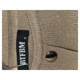 BTFBM Womens Short Bodycon Dress Summer 2025 Crewneck Sleeveless Knit Trendy Tight Fitted Wedding Going Out Dresses size S