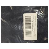 CLOZOZ Womens High Waisted Dressy Pants Tummy Control Waffle Knit Loose Fit Straight Leg Stretch Casual Wide Leg Trouser Size L Deep Blue