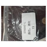 PrinStory Womens Short Sleeve Tops Summer Fashion Irregular Neck Knitted Tunic Tops Casual Loose Pullover Shirts Size L Wine Red