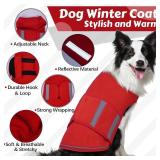 QBLEEV Sweater for Small Dogs, Fleece Vest Sweatshirt Warm Pullover Clothes for Winter, Reflective Jacket With Leash Hole French Bulldog Winter Coat for Small Medium Large Dogs, XS