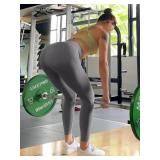 Leggings for Women Tummy Control Butt Lift High Waisted, No Front Seam Buttery Soft Workout Leggings for Maternity XL