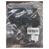 AUTOMET Womens Tank Top for Women Ribbed Sleeveless Racerback V Neck Sapghetti Strap Cropped Tops Camisole Knit Layering Tees Black, Medium