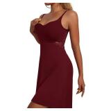 Women Nightgown Babydoll Lingerie Dress Sexy Sleepwear Mini Slip Chemise Nightwear L