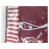 NIASHOT Polo Shirts for Men Summer Short Sleeve Golf Polos Quick-Dry Moisture Wicking T-Shirts Fashion Clothes Mens Gifts Size M Red